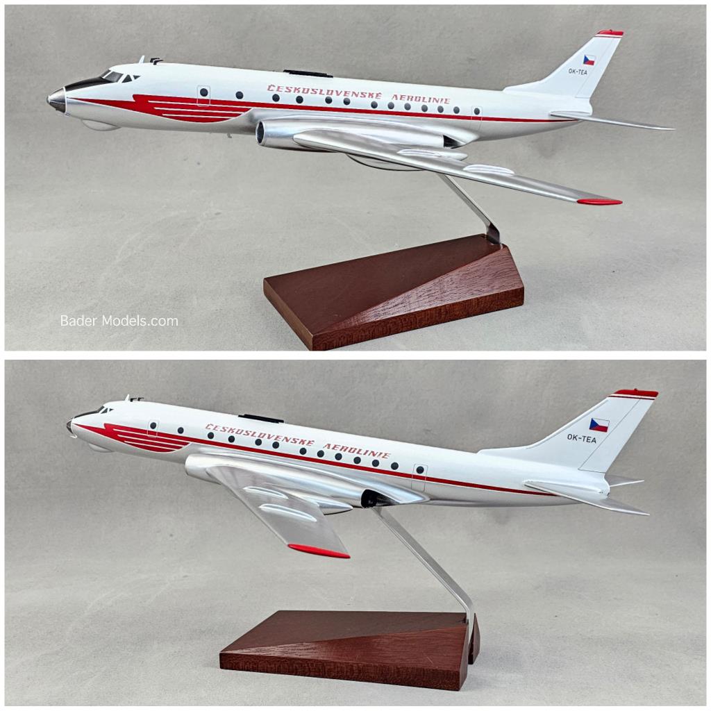 Czechoslovak Airlines - TU-124 - (1:72)